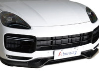 Lame Avant Porsche Cayenne Fibre de Carbone - packshot studio - Becquet Voiture