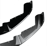 Lame avant splitter BMW M2 F87 2015-2021 noir brillant - installé sur véhicule - Becquet Voiture