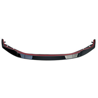 Lame avant splitter pare-choc BMW M4 G82 2021-2026 noir brillant - vue de profil - Becquet Voiture