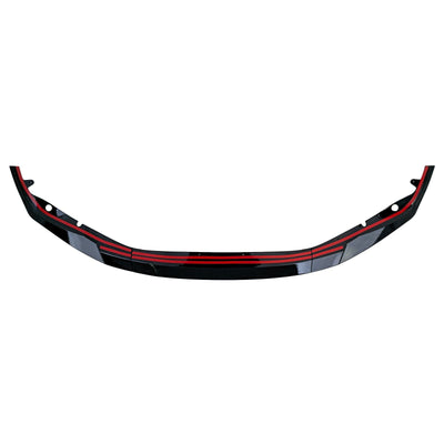 Lame avant splitter pare-choc BMW M4 G82 2021-2026 noir brillant - vue de trois-quarts - Becquet Voiture