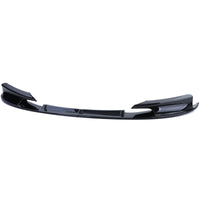 Lame Avant Splitter Pare-Choc BMW Série 3 F30 2011-2019 Noir - installé sur véhicule - Becquet Voiture