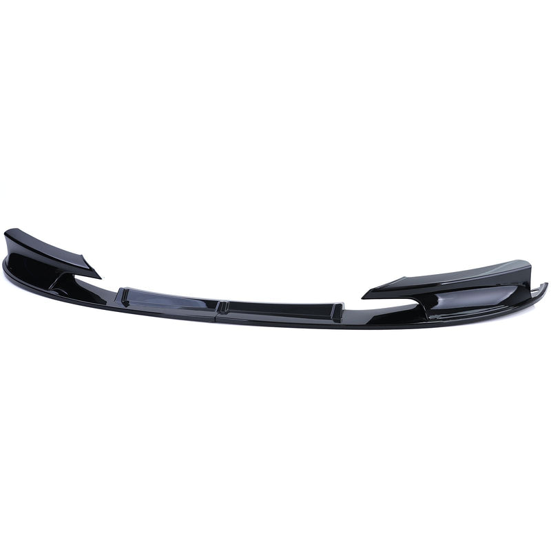 Lame Avant Splitter Pare-Choc BMW Série 3 F30 2011-2019 Noir - installé sur véhicule - Becquet Voiture