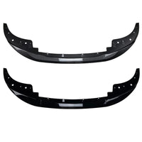 Lame Avant Splitter Pare-Choc BMW Série 4 G22 G23 2020-2024 - installé sur véhicule - Becquet Voiture