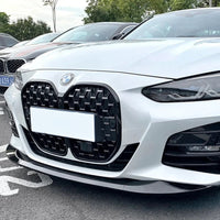 Lame Avant Splitter Pare-Choc BMW Série 4 G22 G23 2020-2024 - vue de profil - Becquet Voiture
