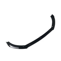 Front Bumper Splitter Blade VW Polo 6 AW GTI R-Line - three-quarter view - Becquet Voiture