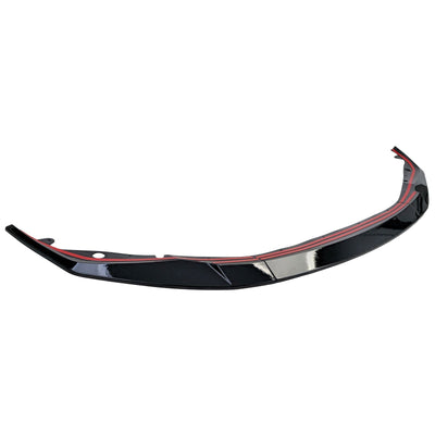 Lame avant splitter pare-chocs BMW M3 G80 G81 2021-2026 - vue de trois-quarts - Becquet Voiture