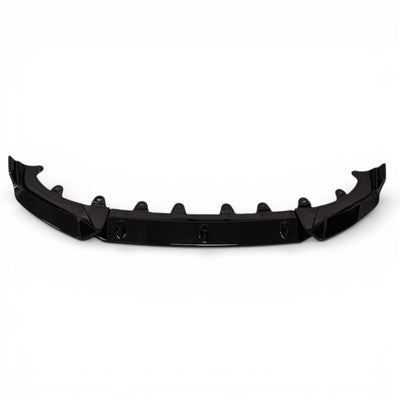 Lame avant splitter pare-chocs BMW X3 G01 Pack M noir brillant 2017-2025 - vue de dessus - Becquet Voiture