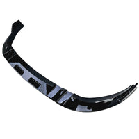 Lame avant splitter pare-chocs BMW X3 G01 Pack M noir brillant 2017-2025 - vue de trois-quarts - Becquet Voiture