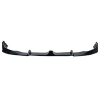 Lame avant splitter pare-chocs BMW X5 G05 2018-2026 noir brillant - vue arrière - Becquet Voiture