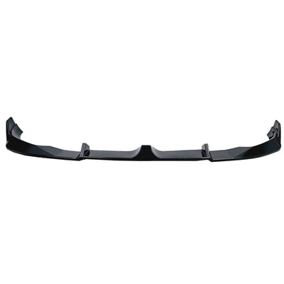 Lame avant splitter pare-chocs BMW X5 G05 2018-2026 noir brillant - vue arrière - Becquet Voiture