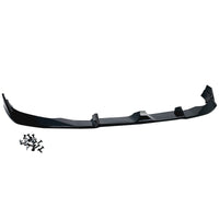 Lame avant splitter pare-chocs BMW X5 G05 2018-2026 noir brillant - vue de profil - Becquet Voiture