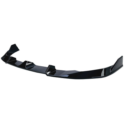 Lame avant splitter pare-chocs BMW X5 G05 2018-2026 noir brillant - vue de trois-quarts - Becquet Voiture