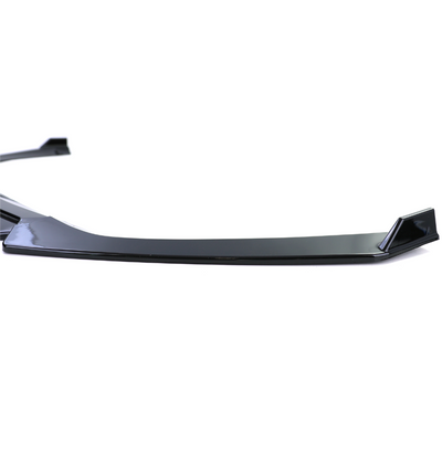 Lame avant splitter Seat Leon 5F Cupra 2012-2020 noir brillant - installé sur véhicule - Becquet Voiture