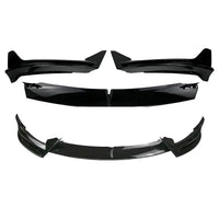 Lame Avant Tesla Model 3 Model Y 2016-2024 Look Carbone - détail du montage 2 - Becquet Voiture