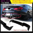 Lame de Diffuseur Arrière BMW Série 6 F06 F12 F13 M Sport 2012-2018