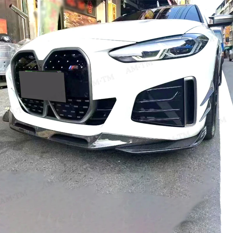 Lame de Pare-Choc Avant BMW Série 4 G26 M Sport 2020+ - vue de trois-quarts - Becquet Voiture