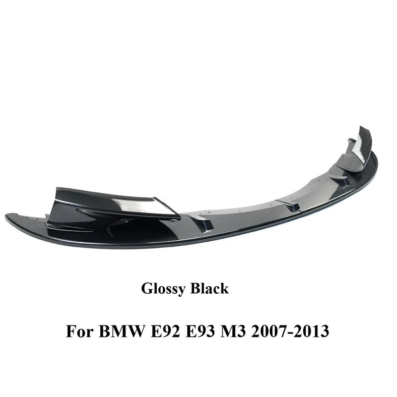 Lame de Pare-Chocs Avant BMW M3 E90 E92 E93 2007-2013 - vue de dessus - Becquet Voiture