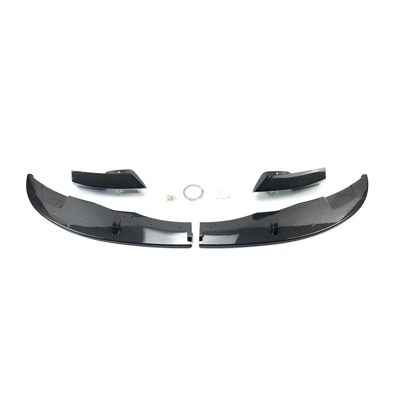 Lame de Pare-Chocs Avant BMW M3 E90 E92 E93 2007-2013 - vue de trois-quarts - Becquet Voiture