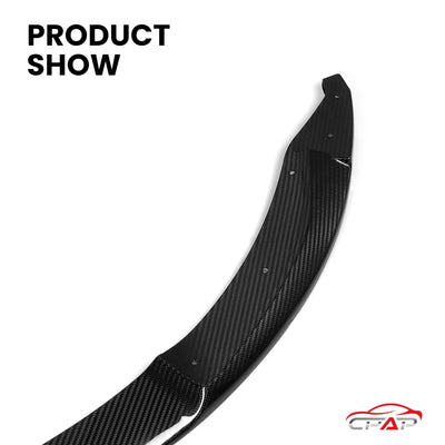 Lame de Pare-Chocs Avant Carbone BMW M3 F80 M4 F82 F83 2014-2020 - installé sur véhicule - Becquet Voiture