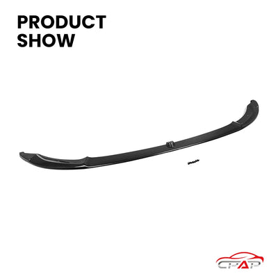 Lame de Pare-Chocs Avant Carbone BMW M3 F80 M4 F82 F83 2014-2020 - vue de trois-quarts - Becquet Voiture