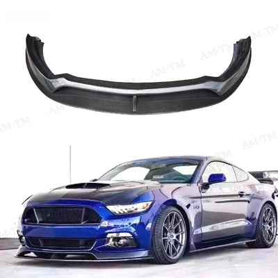 Lame de Pare-Chocs Avant Carbone Ford Mustang 2015-2017 - vue de face - Becquet Voiture