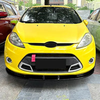Lame de Pare-Chocs Avant Ford Fiesta MK7 2008-2012 - installé sur véhicule - Becquet Voiture