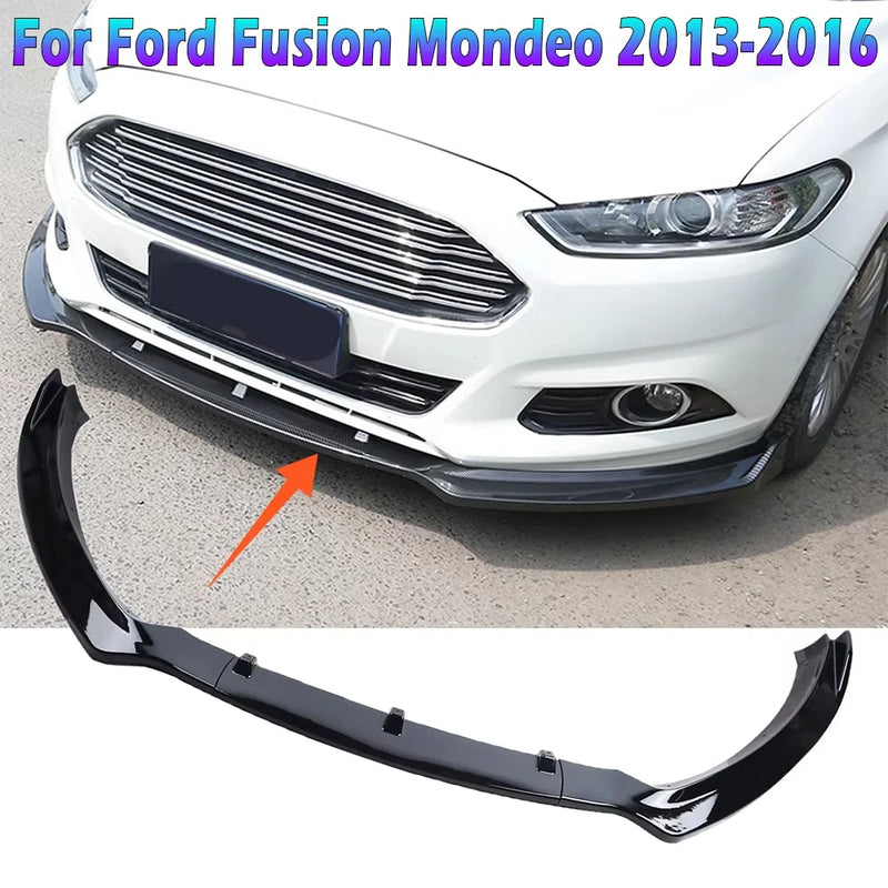 Lame de Pare-chocs Avant Ford Mondeo 2013-2016 - vue de face - Becquet Voiture
