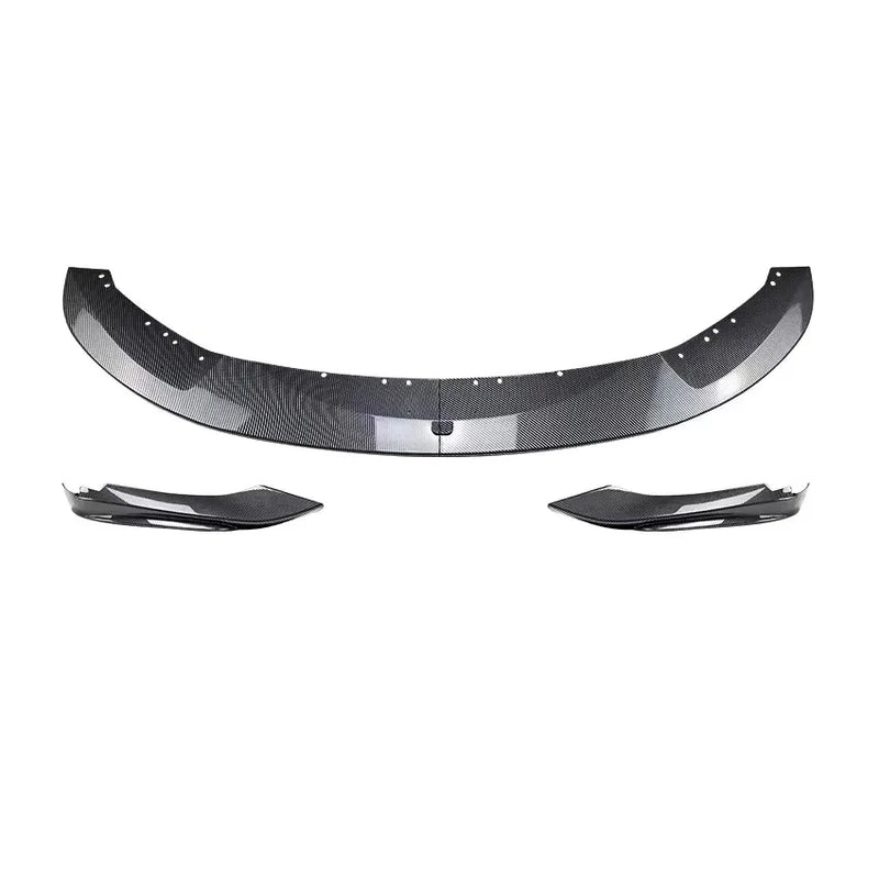 Lame de Pare-Chocs Avant M Performance BMW Série 4 F32 F33 2014-2020 - détail du montage - Becquet Voiture