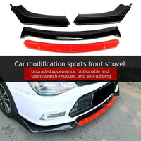 Lame de Pare-Chocs Avant Universelle Sportive - installé sur véhicule - Becquet Voiture