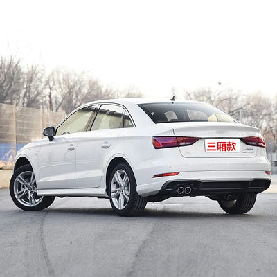 Lame Pare-Choc Arrière Audi A3 S-line 2017-2020 - détail du montage - Becquet Voiture