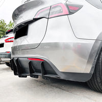 Lame Pare-Choc Arrière Tesla Model Y 2018-2025 - vue de dessus - Becquet Voiture