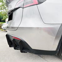 Lame Pare-Choc Arrière Tesla Model Y 2018-2025 - vue de face 2 - Becquet Voiture