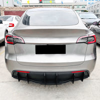 Lame Pare-Choc Arrière Tesla Model Y 2018-2025 - vue rapprochée - Becquet Voiture