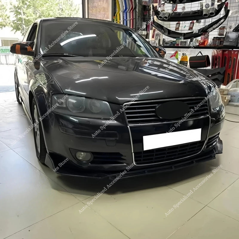Lame Pare-Choc Avant Audi A3 8P 2003-2008 - vue arrière - Becquet Voiture