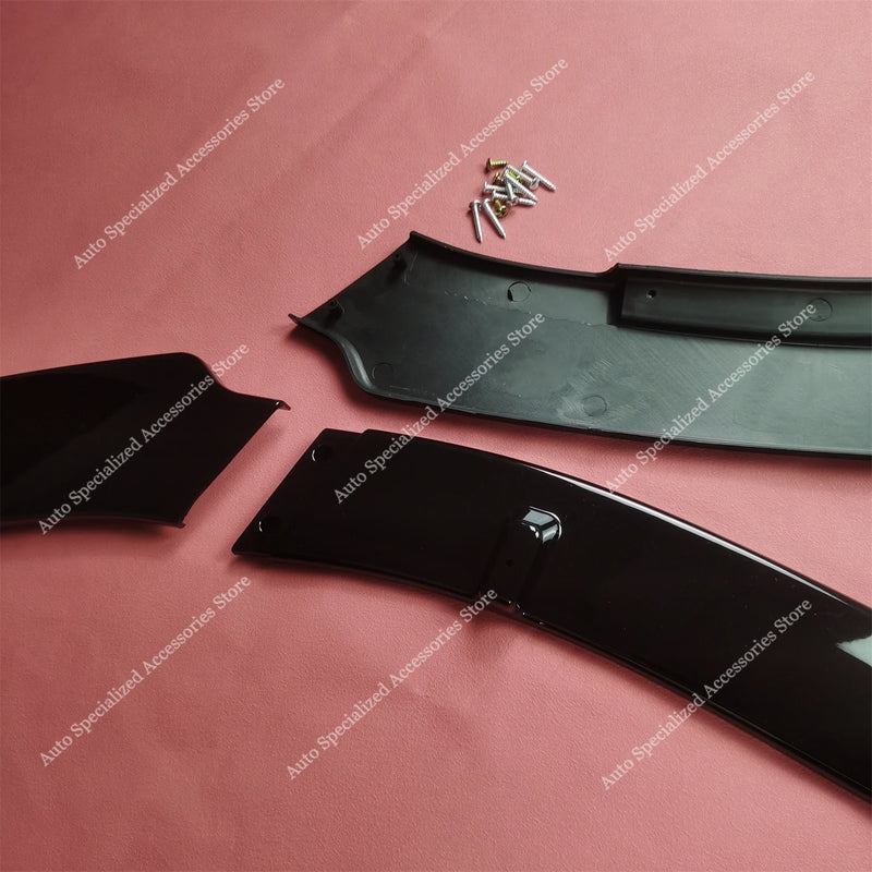 Lame Pare-Choc Avant Audi A3 8V 2012-2016 - installé sur véhicule - Becquet Voiture