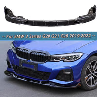 Lame Pare-Choc Avant BMW Série 3 G20 G21 2019-2022 - vue de face - Becquet Voiture