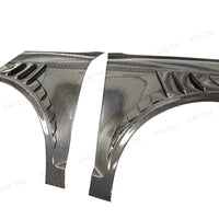 Lame Pare-Choc Avant Carbone Audi A3 S3 2014-2020 - installé sur véhicule - Becquet Voiture