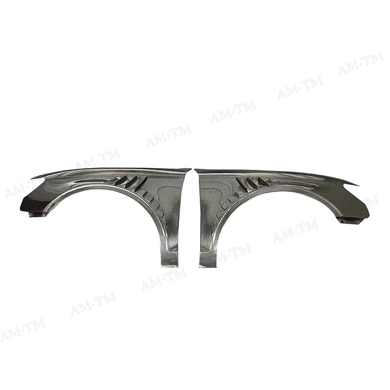 Lame Pare-Choc Avant Carbone Audi A3 S3 2014-2020 - vue de trois-quarts - Becquet Voiture