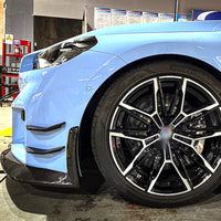 Lame Pare-Choc Avant Carbone BMW M2 G87 2022+ - vue de profil - Becquet Voiture