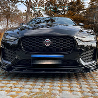 Lame Pare-Choc Avant Jaguar XEL 2020-2023 - installé sur véhicule - Becquet Voiture