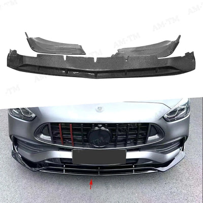 Lame Pare-Choc Avant Mercedes Classe C W206 - vue de face - Becquet Voiture