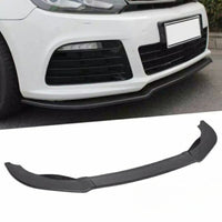 Lame Pare-Choc Avant Noir Maxton Golf 6 7 - vue de dessus - Becquet Voiture