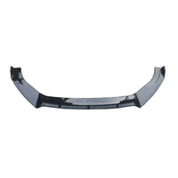 Lame Pare-Choc Avant Noir Maxton Golf 6 7 - vue de face 2 - Becquet Voiture