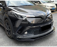 Lame Pare-Choc Avant Toyota CHR 2018-2022 Splitter - installé sur véhicule 2 - Becquet Voiture