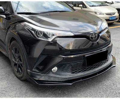 Lame Pare-Choc Avant Toyota CHR 2018-2022 Splitter - installé sur véhicule 2 - Becquet Voiture