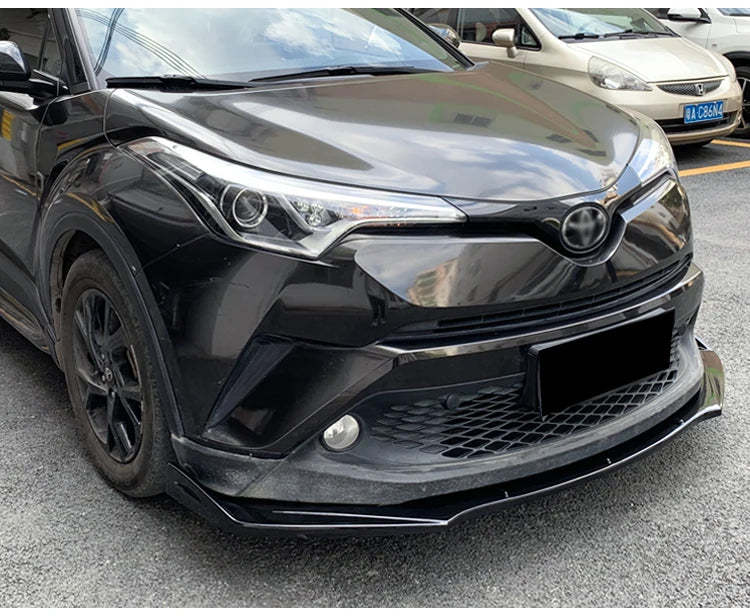 Lame Pare-Choc Avant Toyota CHR 2018-2022 Splitter - installé sur véhicule 2 - Becquet Voiture