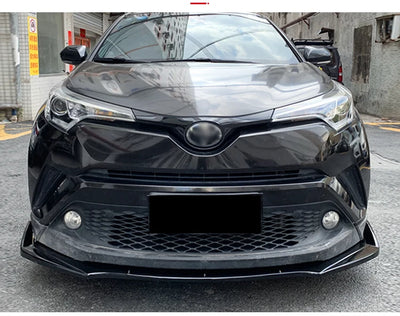 Lame Pare-Choc Avant Toyota CHR 2018-2022 Splitter - vue de trois-quarts 2 - Becquet Voiture
