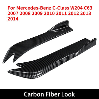 Lame Pare Choc Mercedes C63 AMG W204 2007 2014 - vue arrière - Becquet Voiture