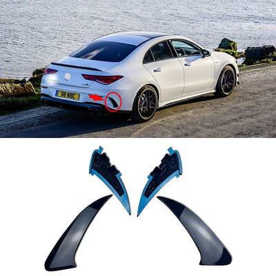 Lame Pare-Choc Mercedes CLA W118 2019-2020 CLA45 - vue de dessus - Becquet Voiture