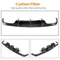 Lame Pare-Choc Mercedes W204 C63 AMG Carbone Diffuseur - vue de trois-quarts 3 - Becquet Voiture
